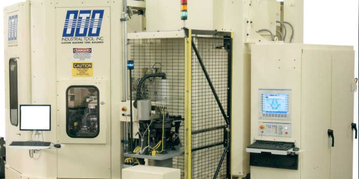 Custom machine for Areospace industry