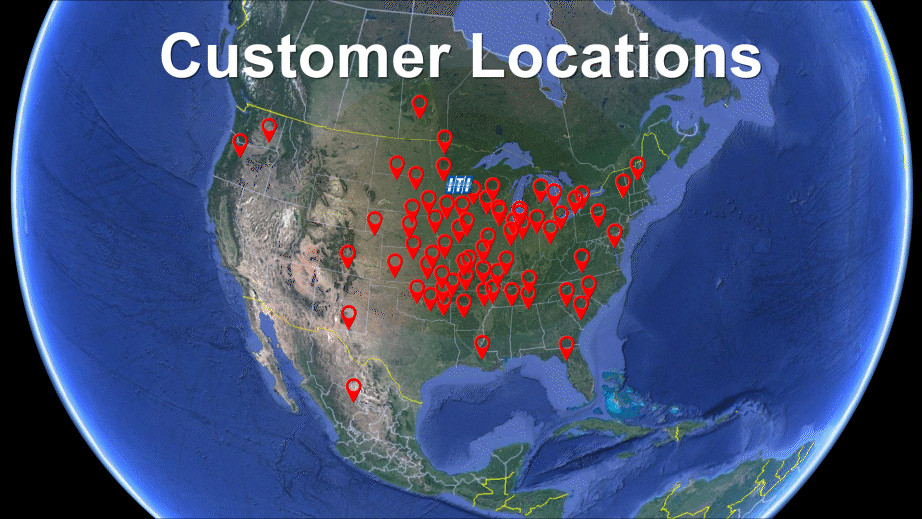 Industrial Tool Client Map